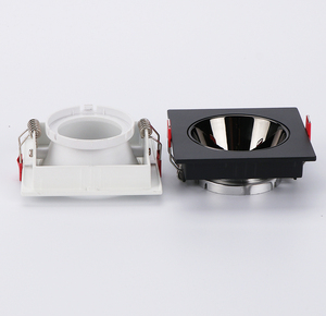 Nuevo <span class=keywords><strong>Downlight</strong></span> <span class=keywords><strong>LED</strong></span> Empotrable <span class=keywords><strong>Rectangular</strong></span> Ajustable de Aluminio Moderno con GU10/MR16/GU5.3 IP33 3-7W - Product Image 4