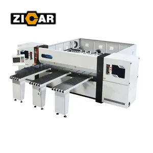 ZICAR vertical mdf folha corte máquina serra automática máquina mesa scie panneauxmachine cnc sierra painel