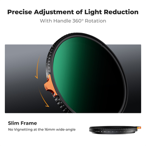 <span class=keywords><strong>Filtre</strong></span> d'objectif <span class=keywords><strong>ND</strong></span> variable K&F Concept 49-82 mm ND3-<span class=keywords><strong>1000</strong></span> (1,5-10 stops) ultra-fin HD avec nano-revêtement double face à 28 couches - Product Image 4