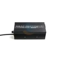 Chargeur de batterie au lithium-ion LiFePO4 Xie Guan étanche 500W 24V-96V, boîtier en alliage d'aluminium, chariot de golf, véhicule électrique, certifié CE ROHS FCC