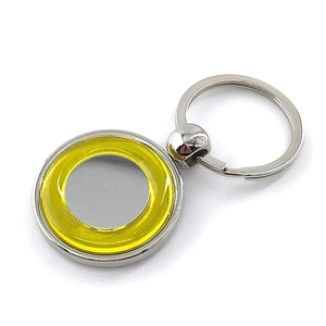 Porte-clés en métal qualité avion, porte-clés Rectangle en métal, vente directe depuis l'usine - Product Image 2