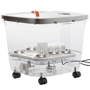Automatic Electric <b>Foot</b> Bath Tub With <b>Massage</b> And Bubble Function Heated Temperature Controlled For Home Use - Product Image 1