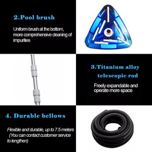 220V/50Hz tắm Spa sạch hơn hồ bơi Máy hút bụi bàn chải cho hồ bơi - Product Image 5