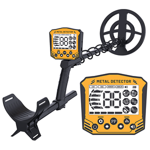 Detector de Metales Profesional de Plástico ABS Naranja Multifrecuencia de 12 Pulgadas con Alta Sensibilidad para Buscar Tesoros Subterráneos - Product Image 2