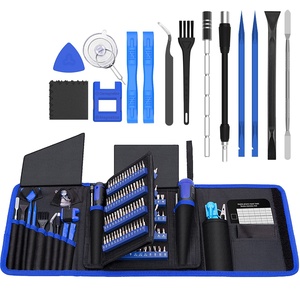 Juego de Destornilladores Portátil 191 en 1 de Acero al Cromo Vanadio con Bolsa de Tela, <span class=keywords><strong>Pinzas</strong></span> y Múltiples Puntas <span class=keywords><strong>para</strong></span> Reparación y Desmontaje - Product Image 1