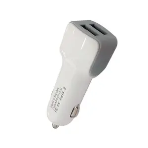 CE/Rohs חכם נייד כפולה usb מהיר USB מטען לרכב אוניברסלי 5V3.4A רכב מתאם עבור טלפון סלולרי נייד