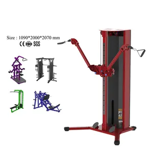 Komersial <span class=keywords><strong>Smith</strong></span> 360 Adjustable Multi Stasiun Fiksi Trainer Gym Peralatan Fitness Kabel Mesin Crossover - Product Image 1