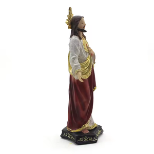Artesanía Personalizada de Resina Artificial de Jesús para Colecciones de Arte y Artesanía Religiosa, Decoración Navideña ZY-RZ240072, Jesús Personalizado S - Product Image 5
