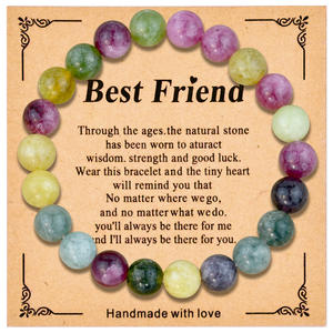 Бусины из натурального камня в форме сердца, 8 мм - Product Image 6