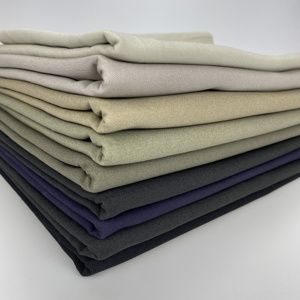 Vải Vải Cho Hàng Hóa Quần Đồng Phục Quần Áo Lao động Mới Tái Chế Hữu Cơ 100% Bông Sản Phẩm Màu Rắn Dệt Đồng Bằng 100% Bông - Product Image 2