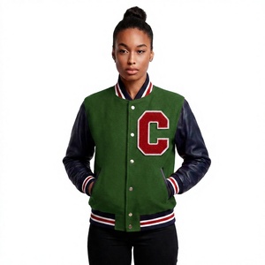 Custom Embroidery Lettermen Vintage Jacket for Men University Letterman Bomber Varsity Jackets College Baseball Jacket for Women - Product Image 6