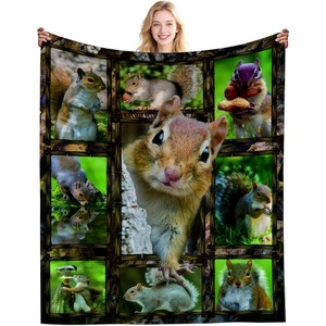 Cute Cartoon Cat Flannel Blanket Throw Blanket Nap Blanket Lightweight Breathable for Winter Warmth Custom Print Wholesale - Product Image 4