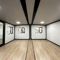Maison préfabriquée prête à l'emploi de 3 chambres à coucher Maisons modulaires préfabriquées Maison en conteneur extensible Petites maisons Maison