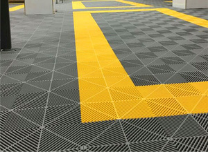 New Model PP Vinyl PVC Floor <b>Mat</b> Plastic Flooring for Garage Workshop Warehouse-for Multi-Purpose Use - Product Image 4