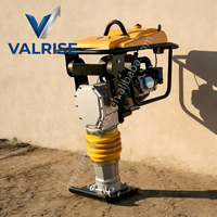 Compacteur à essence 4 temps 6,5 CV 65 kg en aluminium 75 Nm 800 battements/min pour la construction routière