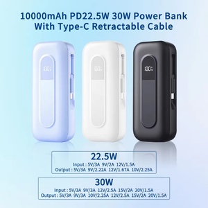 Customized PD 22.5W Fast <b>Charging</b> Power Bank 10000mAh Multifunction External Battery Travel Power Bank for Smart Phone - Product Image 4