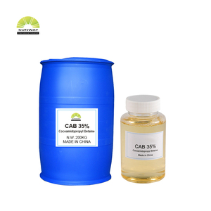 SUNWAY Détergent Matière première Prix en vrac Cocoamidopropyl Betaine Cab-35 Liquide Capb 35% Cocoamidopropyl Betaine - Product Image 3
