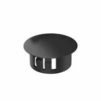 Bouchon d'extrémité décoratif en plastique à clipser, type bouton, pour couvercle d'étanchéité, obturateur de trou rond, pour mobilier de bureau SL20212