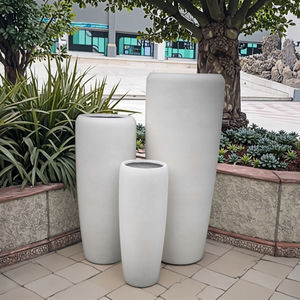 Лидер продаж, многоцветные цветочные горшки, горшки для посадки на открытом воздухе, цветочные горшки из волокнистой глины, фиолетовые глиняные керамические цветочные горшки - Product Image 6