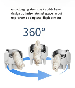 Nouveau produit 2026 : Bac à litière intelligent ouvert pour <span class=keywords><strong>chat</strong></span>, contrôle par application, nettoyage automatique, élimination des excréments, désodorisation par air frais, <span class=keywords><strong>toilette</strong></span> pour <span class=keywords><strong>chat</strong></span> - Product Image 3
