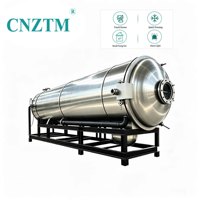 Industriële grote vacuümvriesdroger 200kg 300kg 500kg Vriesdroogmachine voor fruit, groenten en vlees