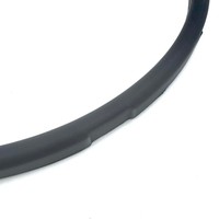 13-Inch Rubber Drum Rim, Gray Practice Drum Ring with Replaceable Quiet Durable Percussion Accessory for Drum Kit Parts