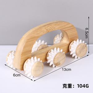 Profesyonel Taşınabilir Ahşap Takılabilir Sapan Yüz Masaj Aleti-Akupunktur Meridyen Terapi Aracı Evde Kullanım İçin Özelleştirilmiş Boyut - Product Image 6