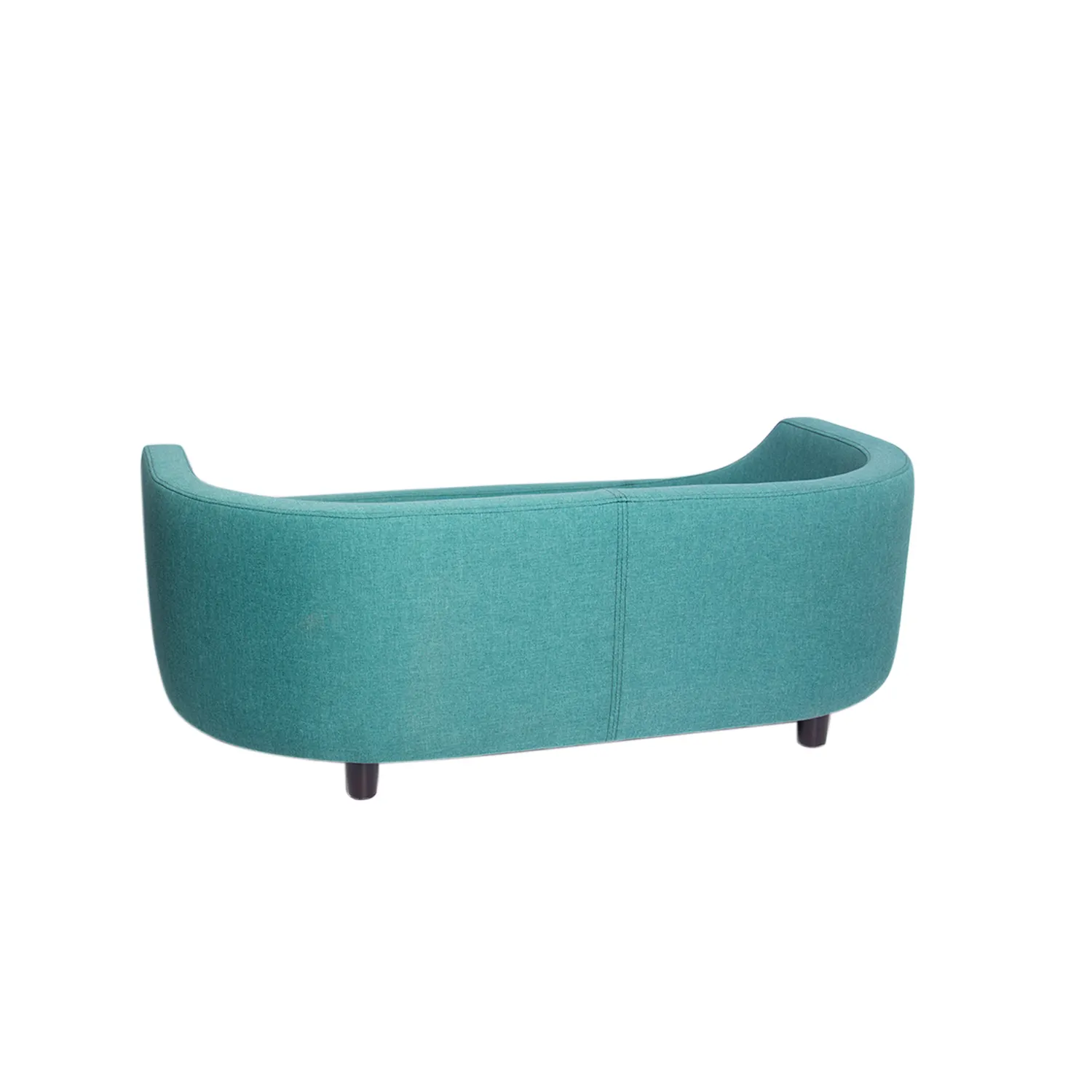 Couleur personnalisée 2024 nouveau luxe de haute qualité confortable sécurité canapé pour animaux de compagnie chien chat canapé-lit doux avec pieds en bois