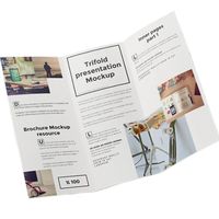 Service d'impression publicitaire de l'entreprise Impression personnalisée Papier pliant Livret d'instructions Brochure Impression Flyer