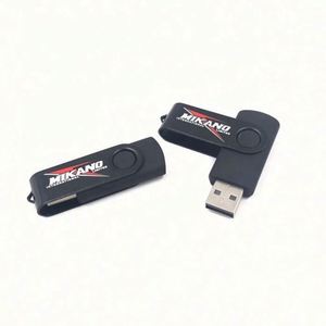 Promotional Swivel USB Pendrive Customized USB Flash Drive With Logo - Product Image 4