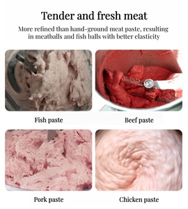 Máquina Comercial para Triturar <span class=keywords><strong>Carne</strong></span>, Leche Batida, Molinillo Eléctrico para Pasta de Chile y Ajo, Máquina para Moler y Mezclar Albóndigas - Product Image 6