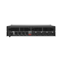 Amplificateur professionnel de scène DJ 4 canaux classe D en métal PT-5200 avec sortie stéréo haute puissance 2-8 ohms pour utilisation en extérieur