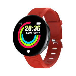 Moda barato Ultra mejor pantalla táctil HD batería de carga USB Mensaje de Llamada entrante recordatorio pantalla de tiempo reloj inteligente deportivo D18 - Product Image 2