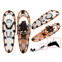 Fournisseur de raquettes à neige XATP avec cadre en aluminium, plateau en HDPE, attache à 1 point, qualité assurée BSCI
