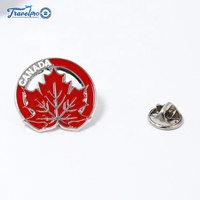 Vente en gros, Meilleures ventes : Broches, cadeaux, bracelets, épingles de revers et badges en métal moulé en alliage de zinc, personnalisés, avec drapeau du Canada