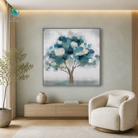 Vente directe usine – Peinture à l'huile artisanale Arbre de Vie, paysage peint à la main, décor mural pour la maison, tableaux sur toile, art décoratif
