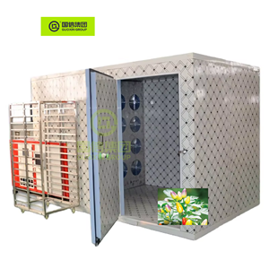 Séchoir à plateaux Guoxin Group 4000W, équipement de transformation alimentaire à chauffage électrique, contrôle PLC, économie d'énergie - Product Image 1