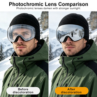 Lunettes de ski personnalisées par le fabricant, protection UV400, lunettes de snowboard, verres polarisés anti-buée, lunettes de ski, lunettes de sport pour la neige
