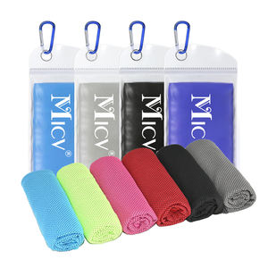 منشفة تبريد رائعة من البوليستر السحري للسفر مع الثلج البارد مناشف تبريد فوري للرقبة والوجه - Product Image 1