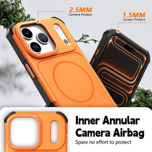 Nouvelle coque de protection magnétique antichoc mate pour iPhone 17 16 15 Pro Max avec aimant puissant et finition givrée - Product Image 5