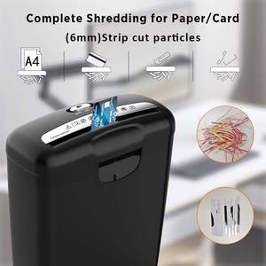 Genie Mini <b>Paper</b> <b>Shredder</b> 6 Sheets Max Cross Cut Office Home Use OS601S - Product Image 4