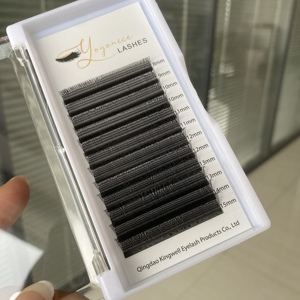 Extensions de <span class=keywords><strong>cils</strong></span> en forme de U 3D 4D 5D Cc Curl Pbt Fiber 7mm UYY Volume de <span class=keywords><strong>cils</strong></span> doux Faux vison Y W <span class=keywords><strong>Cils</strong></span> - Product Image 5