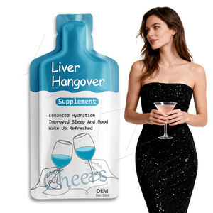 Bebida Oral para el Alivio de la Resaca, Apoyo para la Recuperación Rápida, Metabolismo del Alcohol, Suplemento para el Bienestar, Venta al Por Mayor - Product Image 2