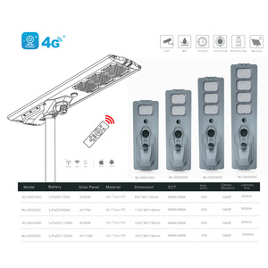 High Brightness 100W-400W Integrated All-in-One Solar Street Light with CCTV <b>Camera</b> <b>for</b> Road Battery Powered IP67 - Product Image 2