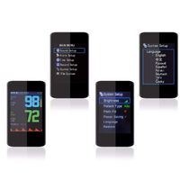 Oxymètre de pouls vétérinaire Moniteur de signes vitaux portable LCD pour chiens Batterie rechargeable Utilisation vétérinaire