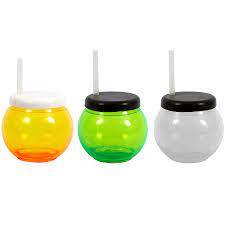 ถ้วยเลี้ยงปลาขนาด20ออนซ์ถ้วยพลาสติกสำหรับปาร์ตี้ทนทานขนาด600มล. ดีไซน์เป็นอ่างปลาสำหรับงานค็อกเทลและงานปาร์ตี้ - Product Image 4