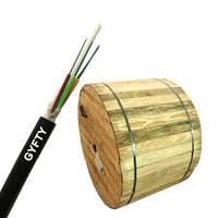 Cable de fibra óptica monomodo para exteriores GYFTY/GYFTZY 48/72/96/144/288 Core para cables de comunicación