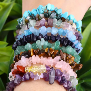 Bloque y Cubo de Cristal Natural Tallado, Estilo Amor Ecológico, Simple, Versátil, Irregular, Pequeño, Elástico, Joyería <span class=keywords><strong>para</strong></span> Damas - Product Image 2