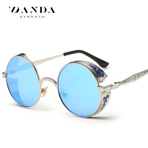 DANDA Round Sunglasses Full Rim <b>Mirror</b> Lenses UV400 Retro Style Unisex Model 881 - Product Image 5