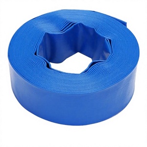 Bobine de tuyau d'arrosage de jardin pliable élastique anti-corrosion, montable au mur, en PVC, diamètre 1'', 50 pieds, vente en gros d'usine Almighty Exports - Product Image 1